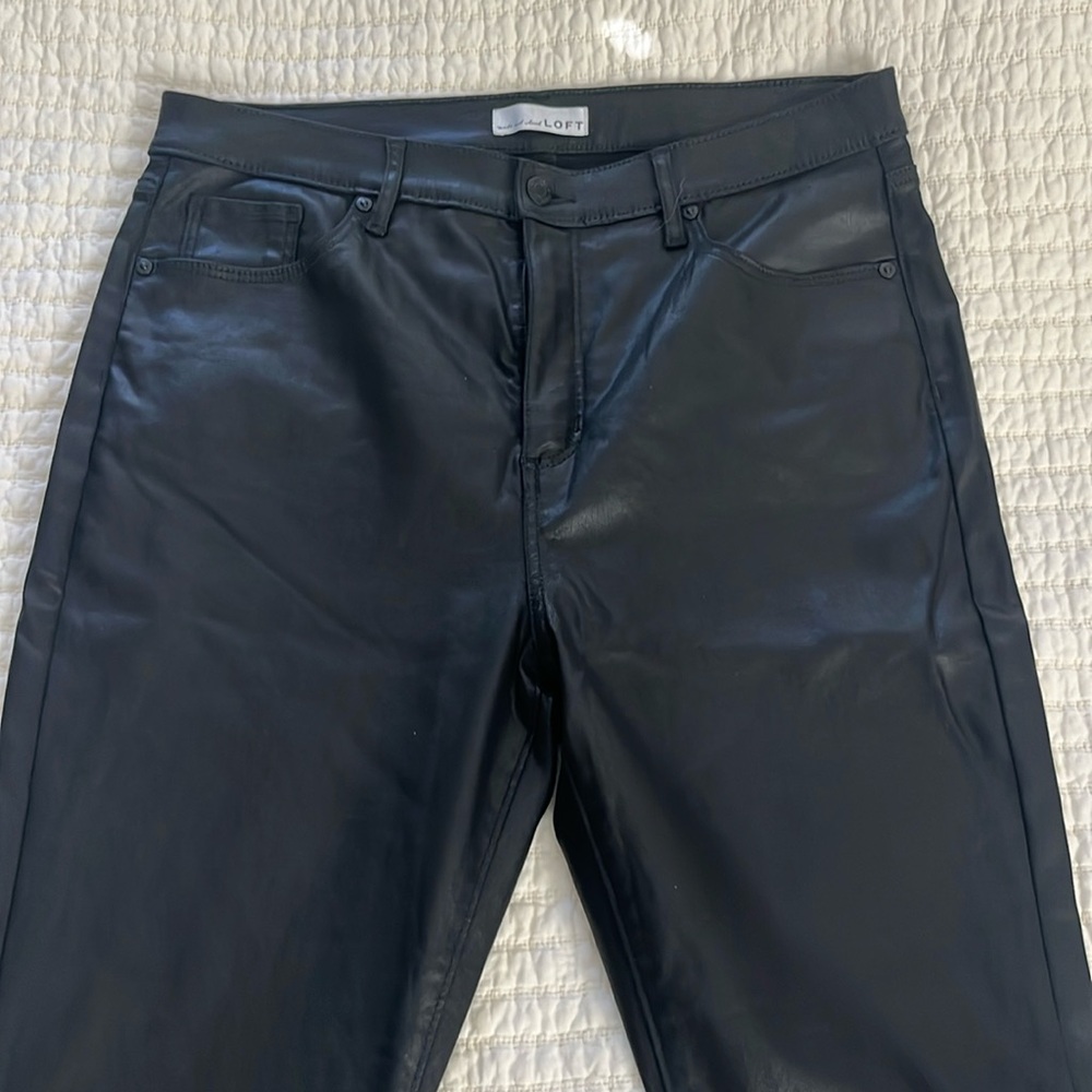 Loft Coated denim - size 32P